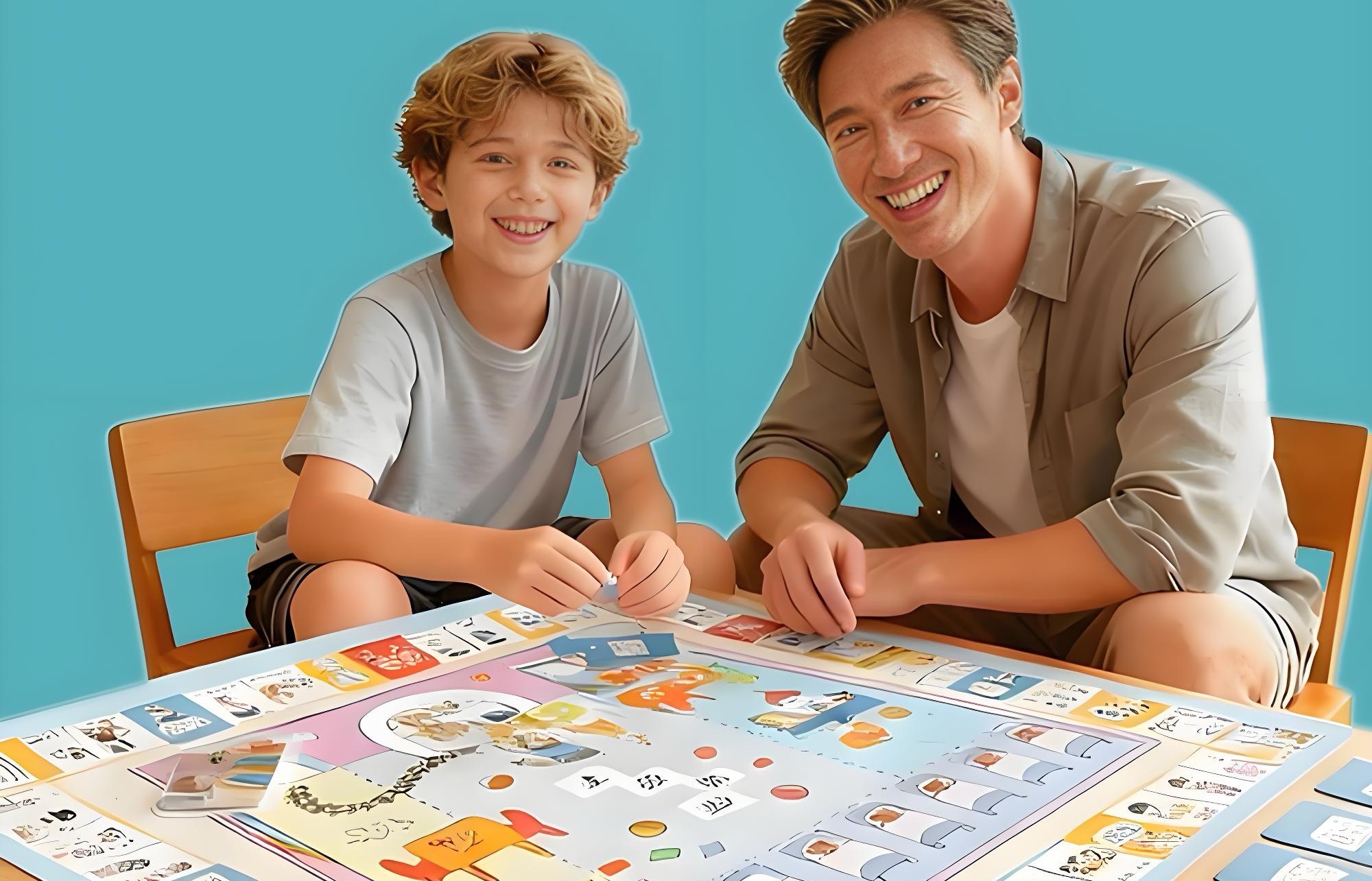 3-6岁孩子幼儿园一日生活桌游